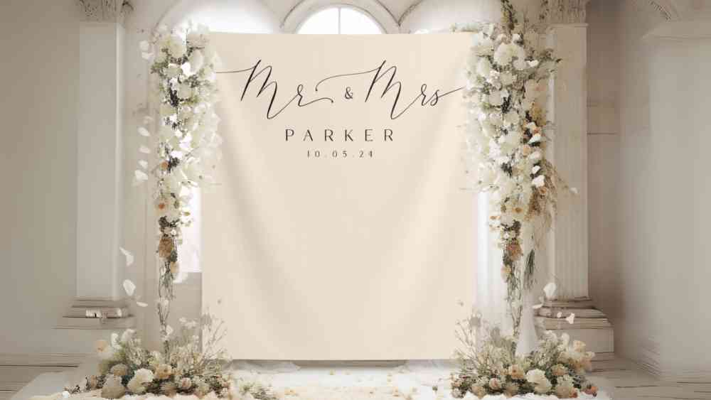 Elegant Affordable Wedding Ceremony Backdrops